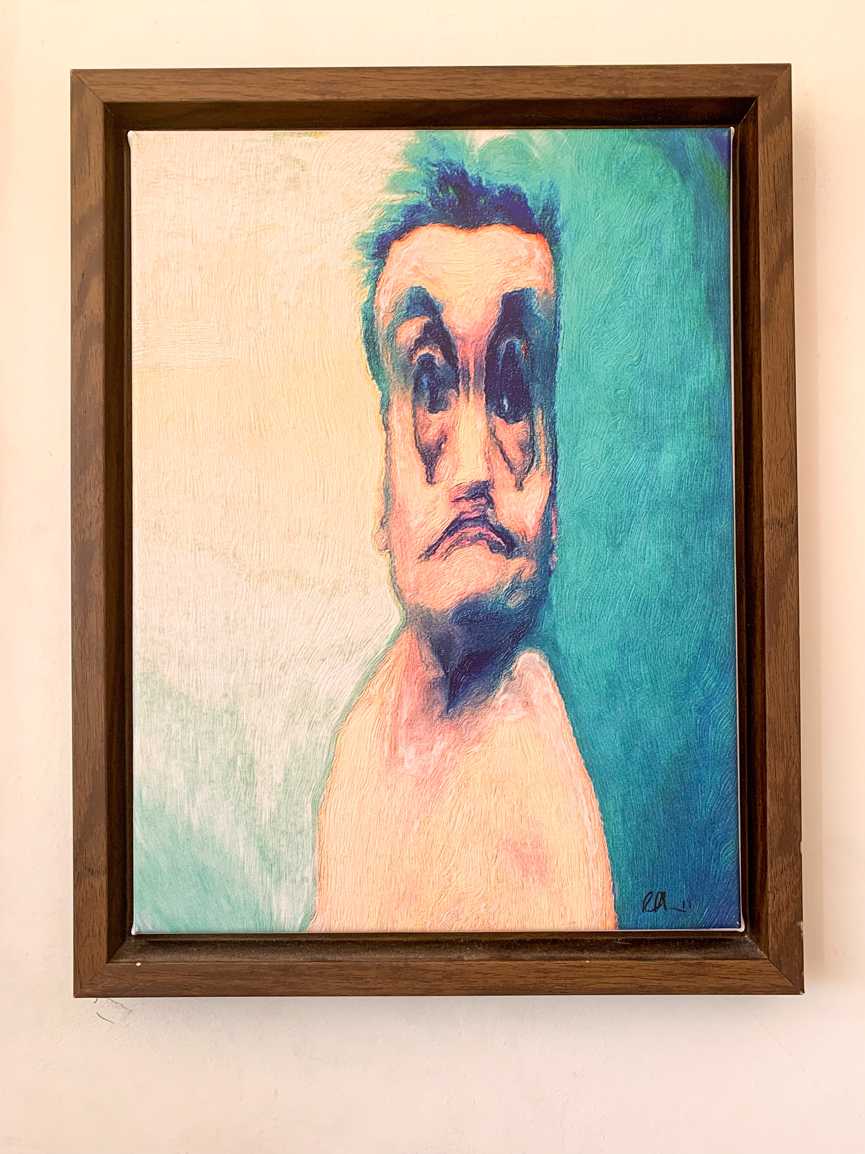 Antiselfie No. 02 — Self, glitched