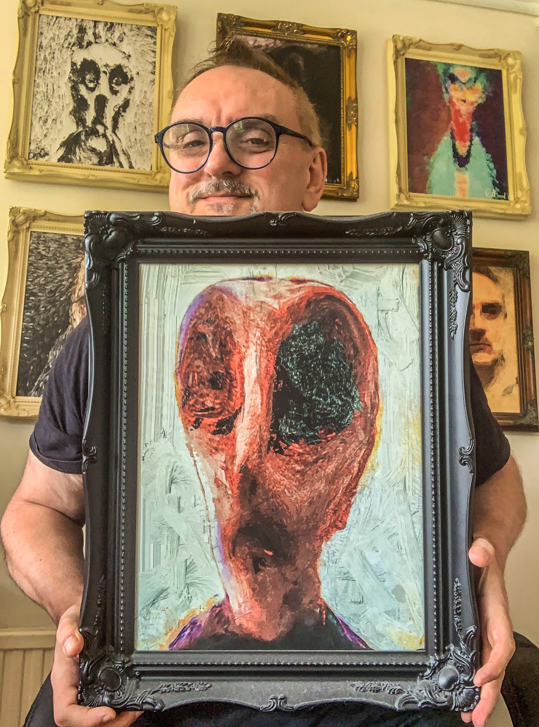 Antiselfie No. 03 — Study
